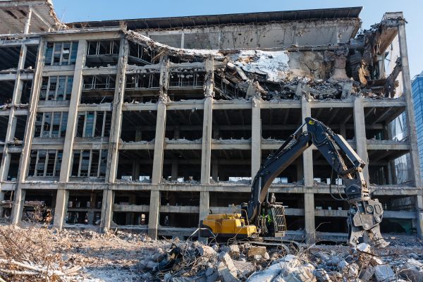 Commercial Building Demolition in Bozeman
