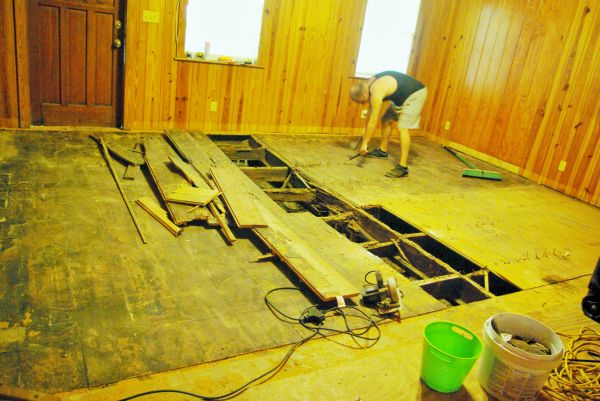 Subfloor Demolition in Bozeman